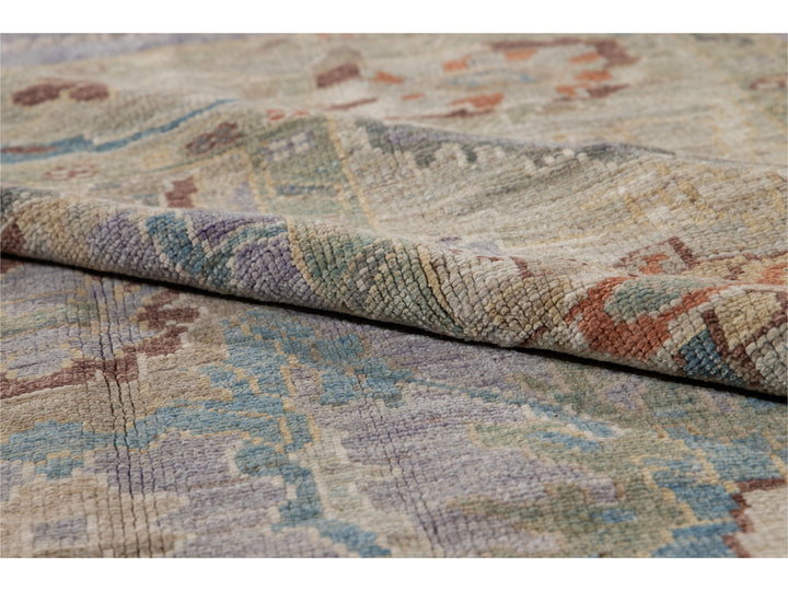 Modern Sultanabad Wool Rug 6 X 8