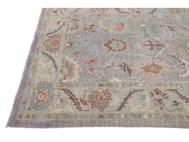 Modern Sultanabad Wool Rug 6 X 8
