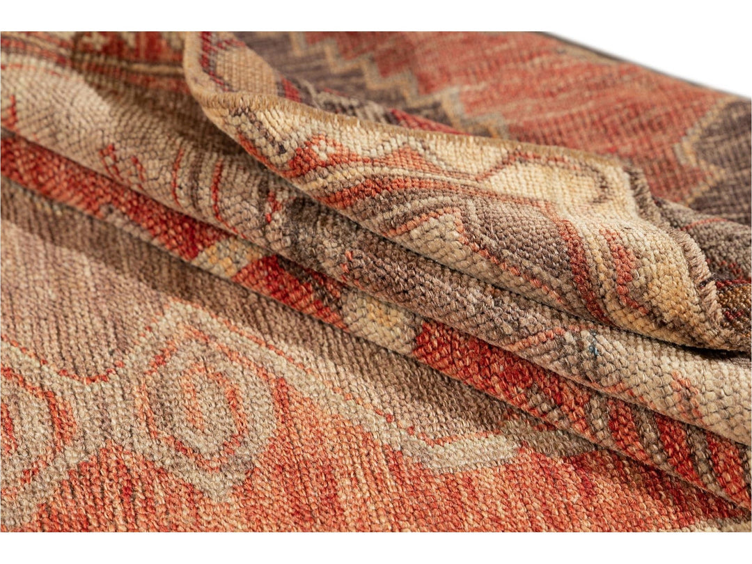Mid 20th Century Vintage Anatolian Wool Runner Rug, 4 X 1-
