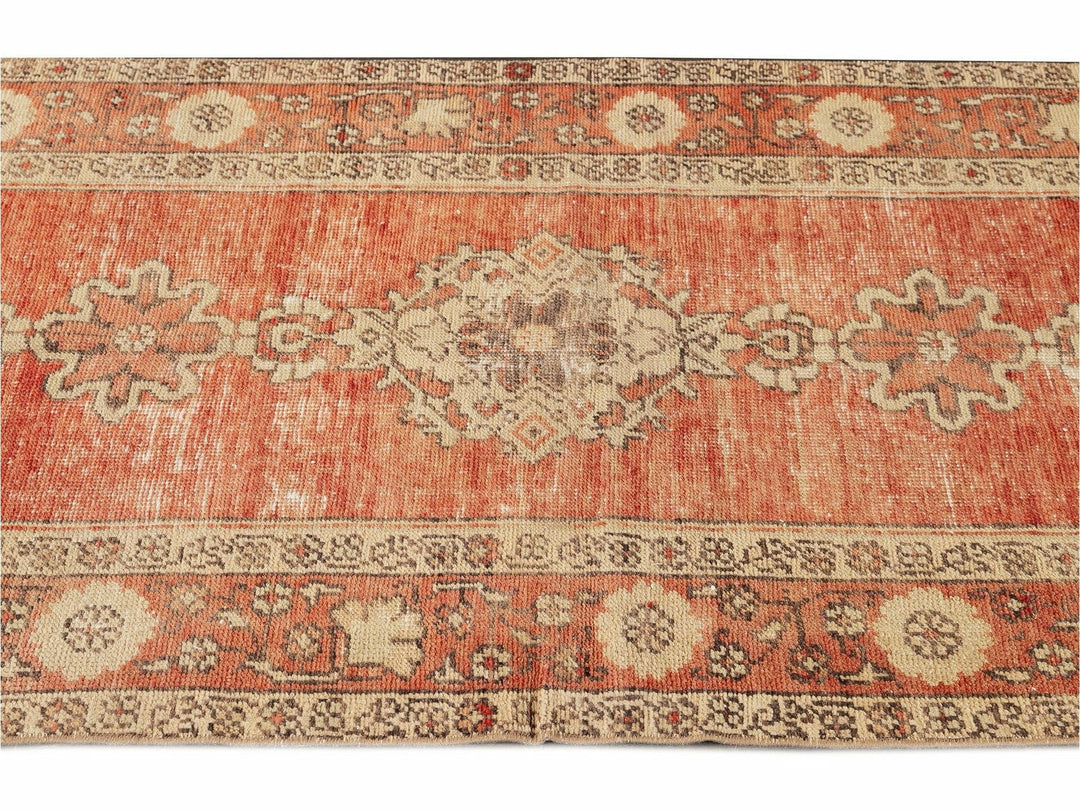 Antique Anatolian Wool Runner 3 X 10
