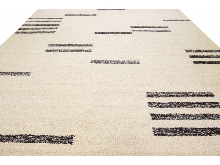 Modern Moroccan Wool Rug 12 X 15