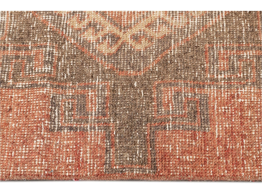 Mid 20th Century Vintage Anatolian Wool Runner Rug, 3 X 12