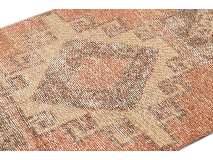 Mid 20th Century Vintage Anatolian Wool Runner Rug, 3 X 12