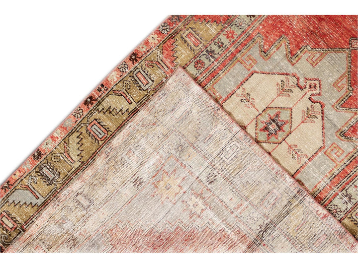 Mid 20th Century Vintage Anatolian Wool Runner Rug, 5' x 11'