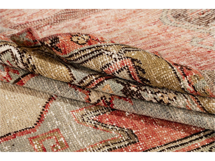 Mid 20th Century Vintage Anatolian Wool Runner Rug, 5' x 11'