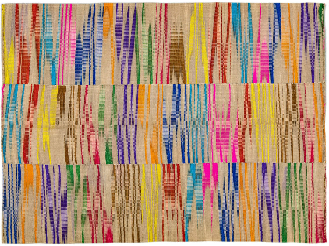Modern Kilim Wool Rug 7 X 13