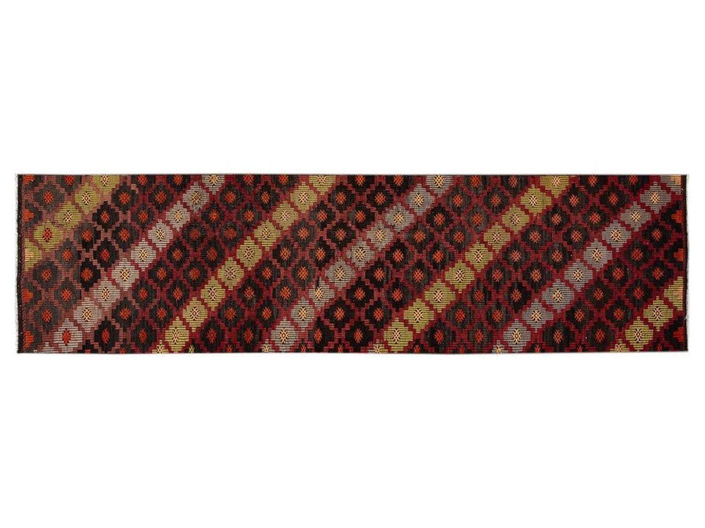 Vintage Sumakh Wool Runner 3 X 11