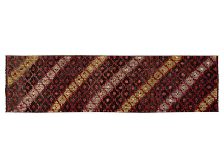 Vintage Sumakh Wool Runner 3 X 11