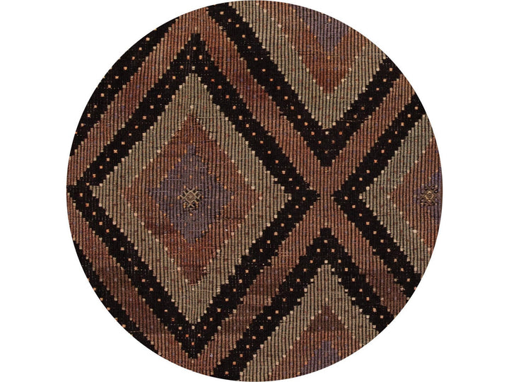 Vintage Sumakh Wool Rug 4 X 7