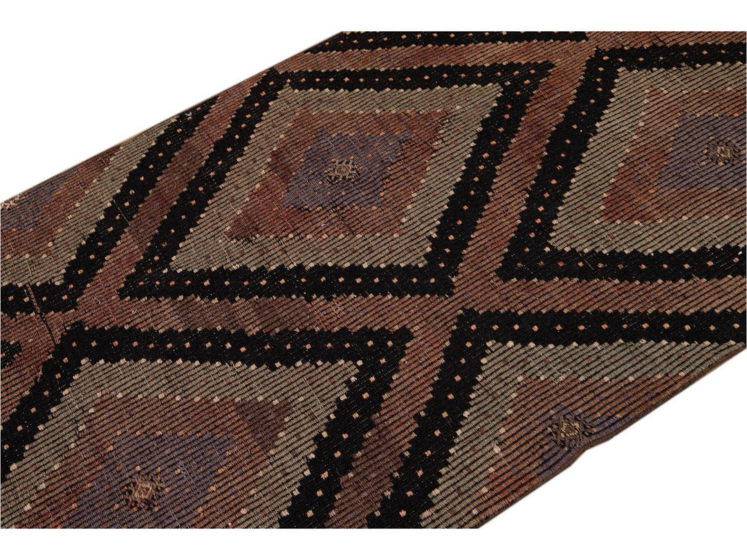 Vintage Sumakh Wool Rug 4 X 7