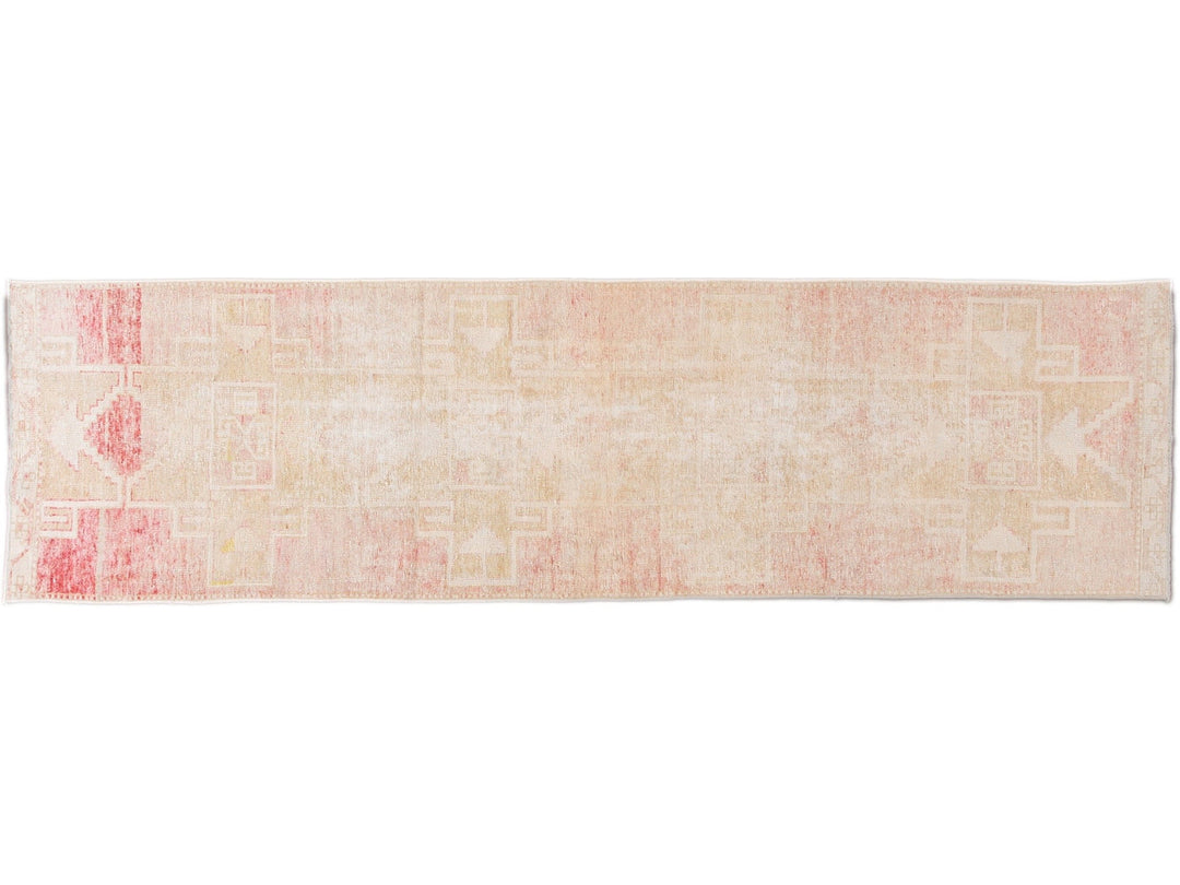 Vintage Turkish Wool Runner 3 X 11
