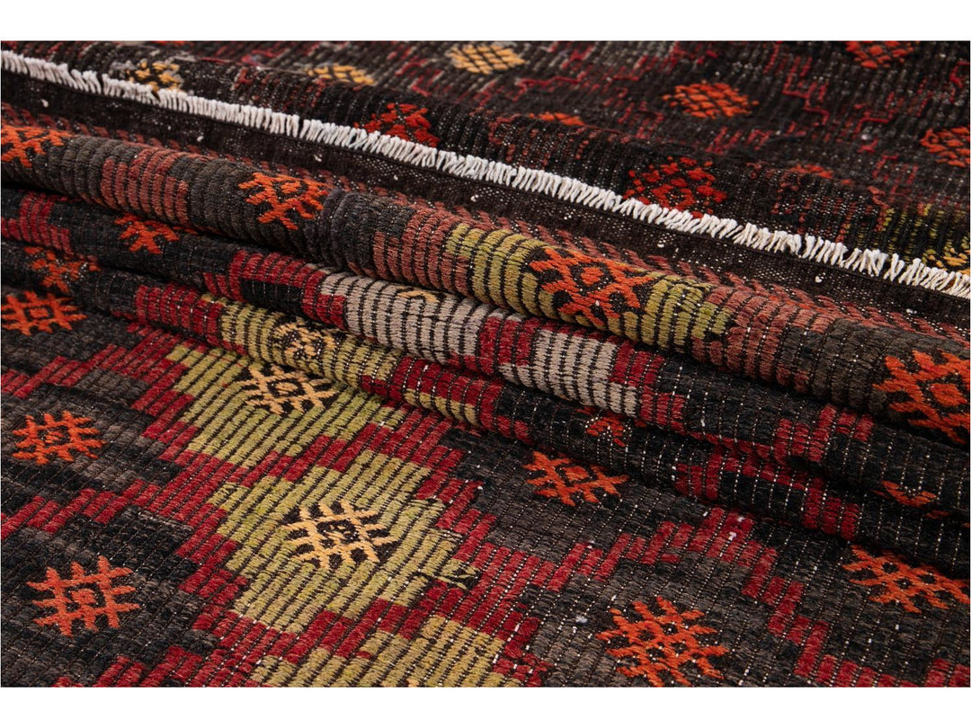 Vintage Sumakh Wool Runner 3 X 11