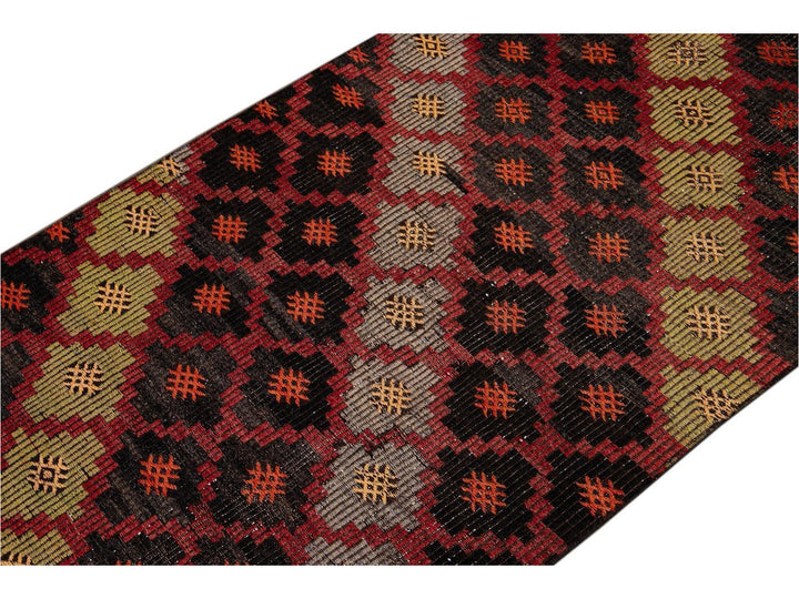 Vintage Sumakh Wool Runner 3 X 11