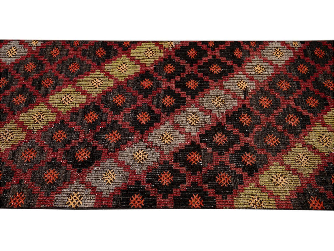 Vintage Sumakh Wool Runner 3 X 11