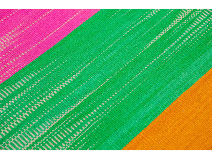 Modern Kilim Wool Rug 10 X 13