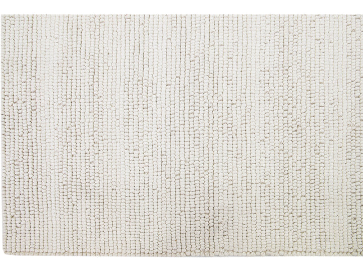 Modern Felted Texture Wool Rug 12 X 15