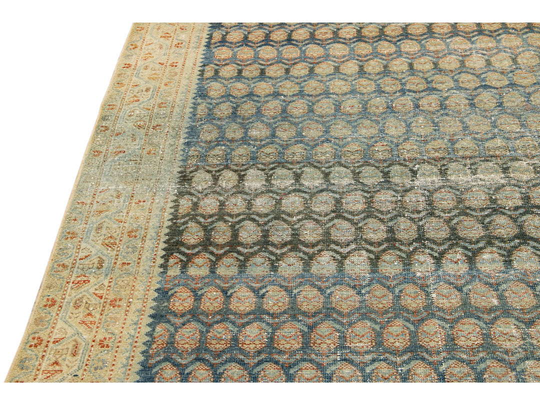 Antique Malayer Rug 7 X 17