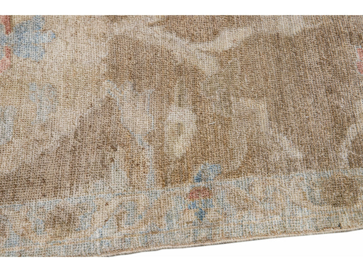 Modern Sultanabad Wool Runner 3 X 26
