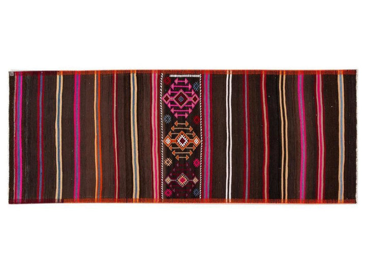 Vintage Killim Wool Runner 3 X 8