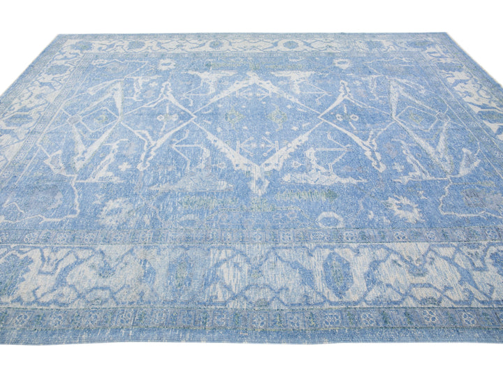 Modern Turkish Wool Rug 10 X 13