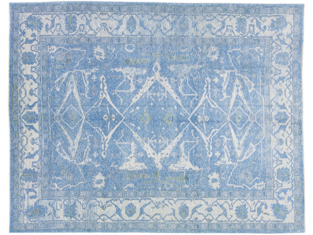 Modern Turkish Wool Rug 10 X 13
