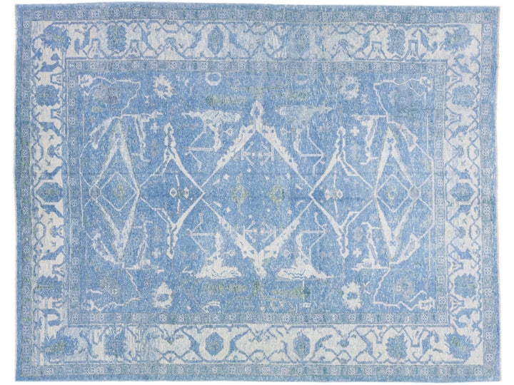 Modern Turkish Wool Rug 10 X 13