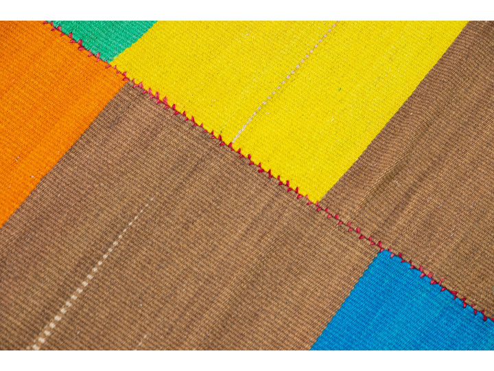 Modern Kilim Wool Rug 10 X 13