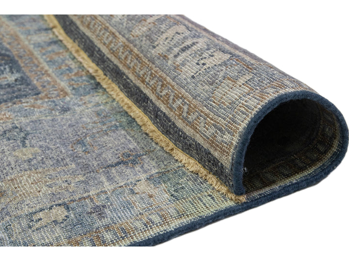 Modern Indian Tabriz Wool Rug 12 X 15