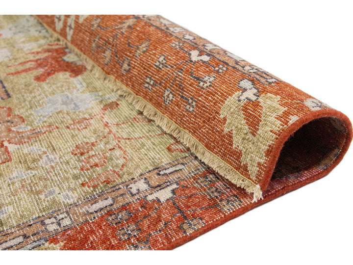 Modern Indian Artisan Wool Rug 9 X 12