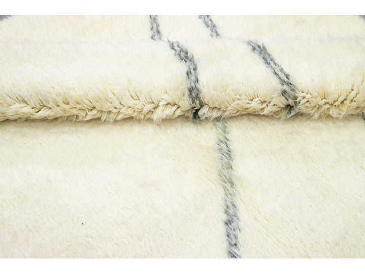 Modern Moroccan Wool Rug 10 X 14