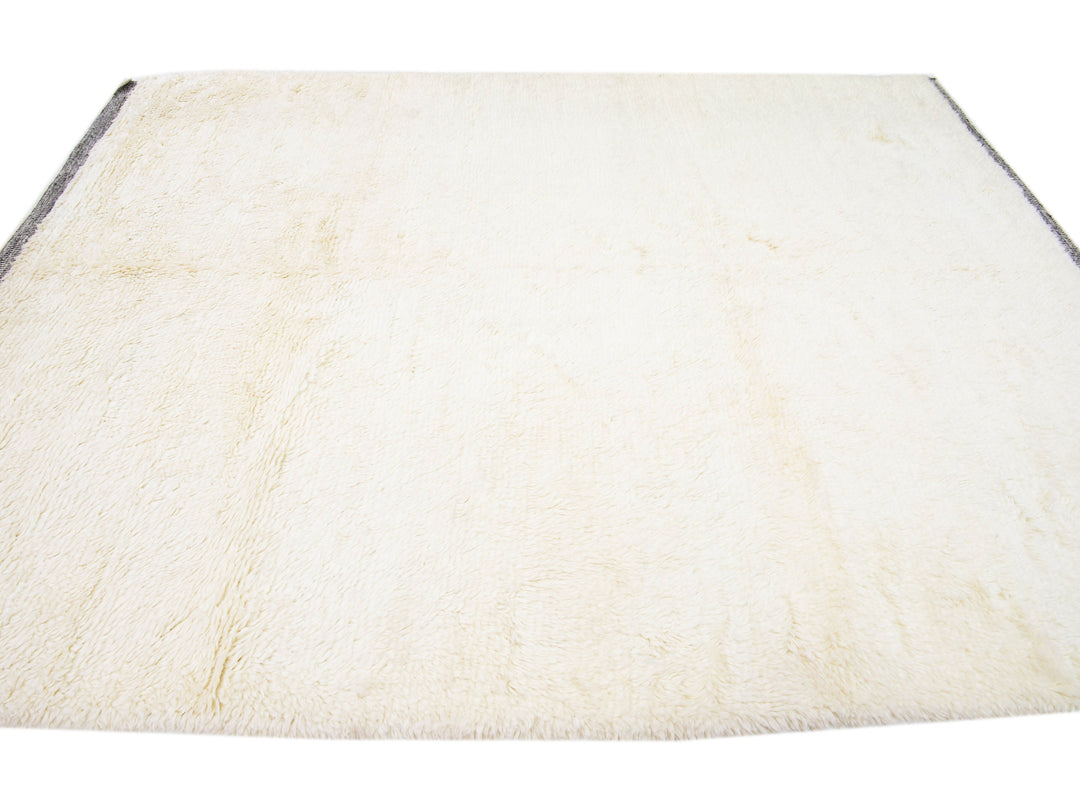 Modern Moroccan Wool Rug 8 X 10