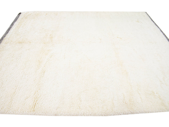 Modern Moroccan Wool Rug 8 X 10