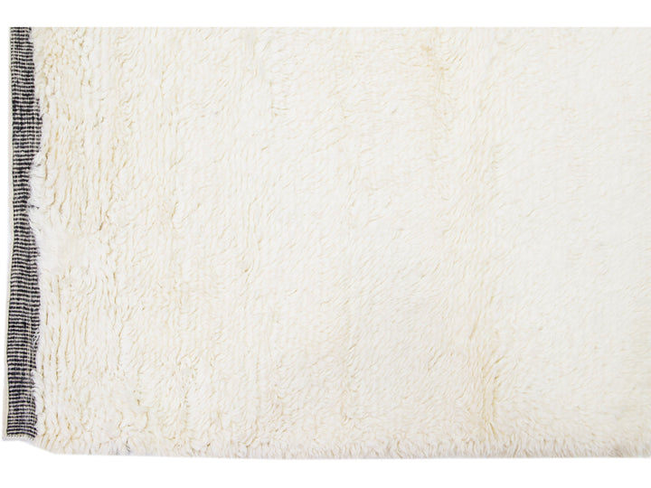 Modern Moroccan Wool Rug 8 X 10