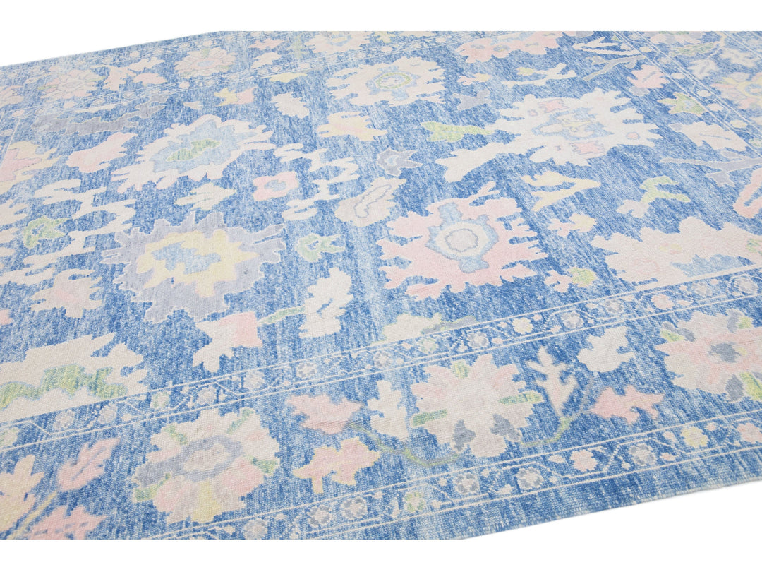 Modern Turkish Wool Rug 9 X 12