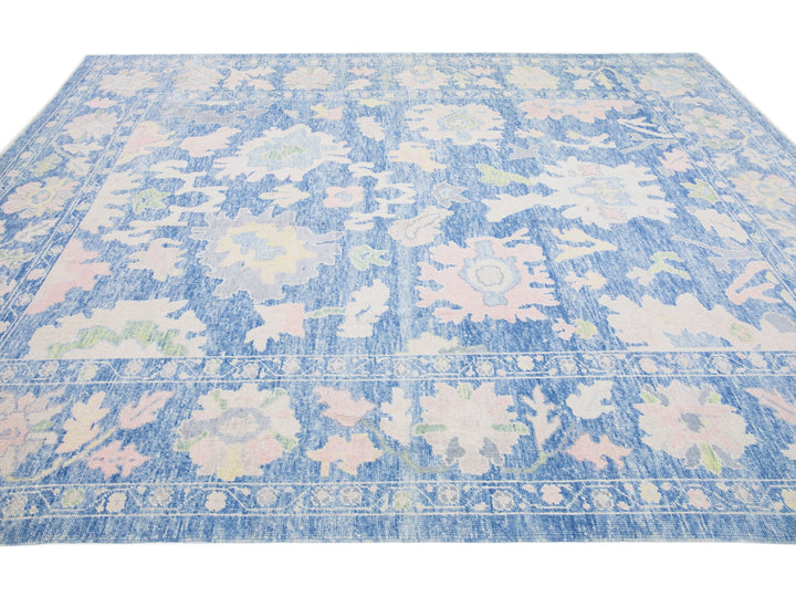 Modern Turkish Wool Rug 9 X 12