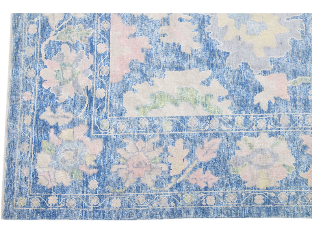 Modern Turkish Wool Rug 9 X 12