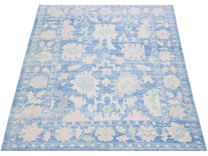 Modern Turkish Wool Rug 9 X 12