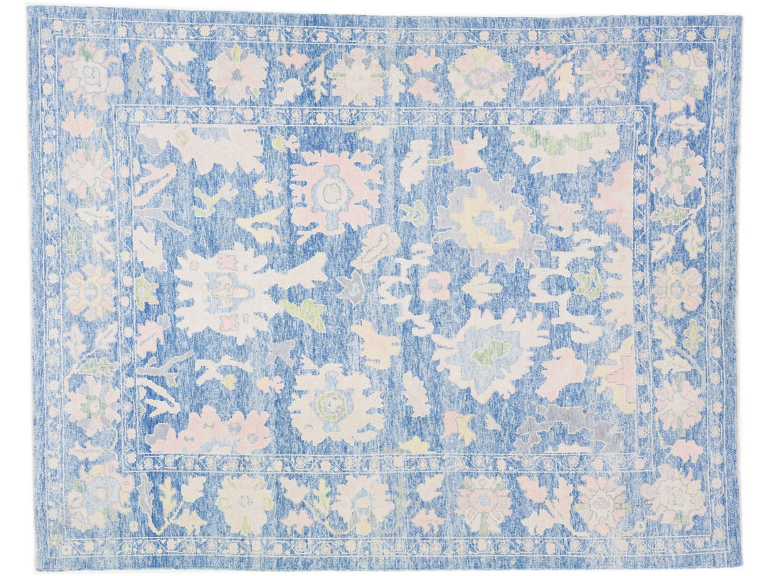 Modern Turkish Wool Rug 9 X 12