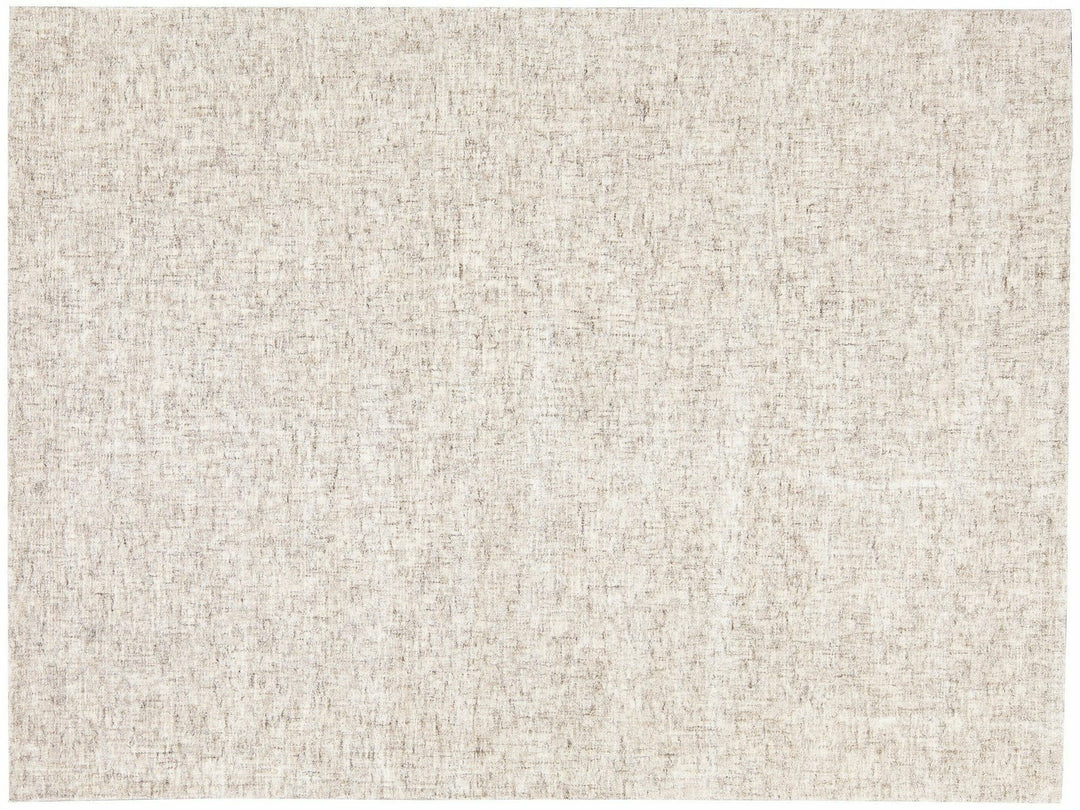 Modern Apadana's Westport Collection Hand Tufted Beige Wool Rug