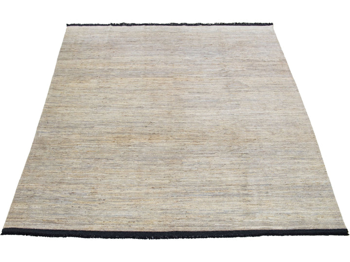 Modern Gabbeh Wool Rug 8 X 10