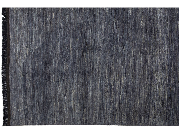 Modern Gabbeh Wool Rug 8 X 9