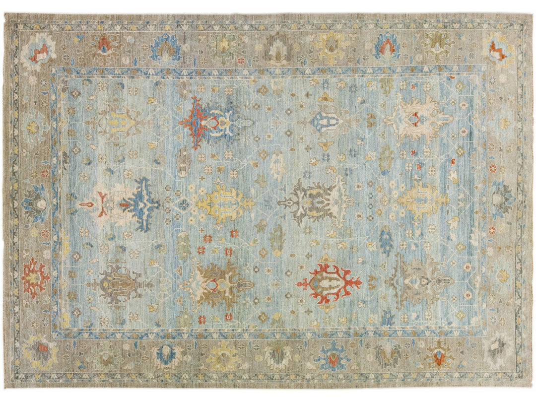 Modern Sultanabad Rug 10 X 15