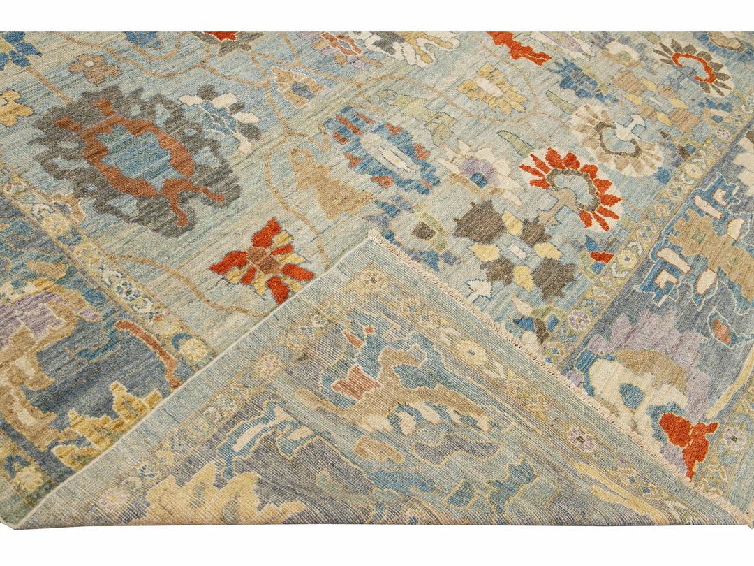 Modern Sultanabad Wool Rug