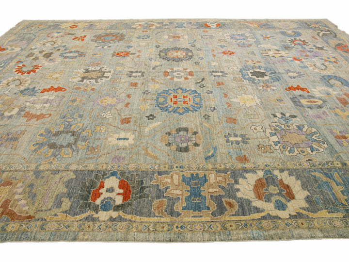 Modern Sultanabad Wool Rug