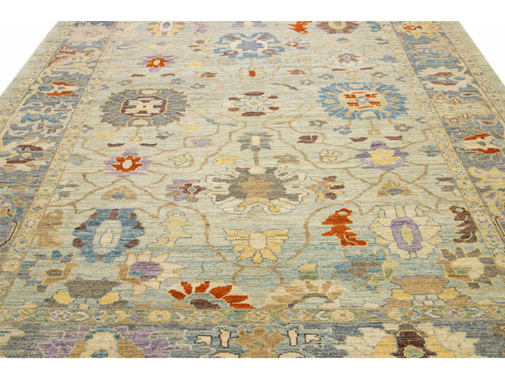 Modern Sultanabad Wool Rug 8 X 10