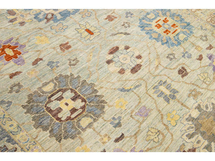 Modern Sultanabad Wool Rug 8 X 10