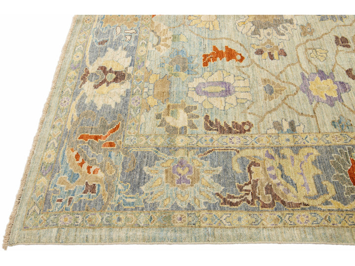 Modern Sultanabad Wool Rug 8 X 10