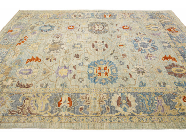 Modern Sultanabad Wool Rug 8 X 10