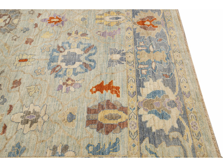Modern Sultanabad Wool Rug 8 X 10