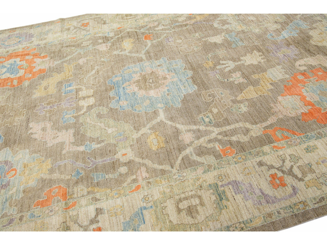 Modern Sultanabad Rug 8 X 14